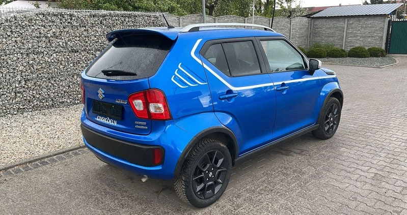 Suzuki Ignis cena 23500 przebieg: 71822, rok produkcji 2018 z Rakoniewice małe 154